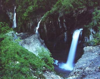 Drei Wasserfälle